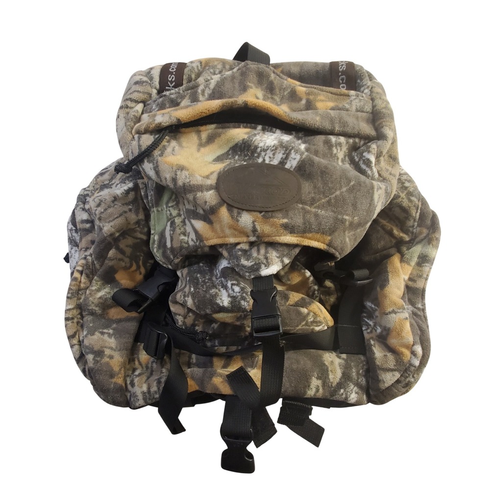 Nimrod Camo Fleece Hunting Backpack Made in USA Tactical Gear Accessory Pack